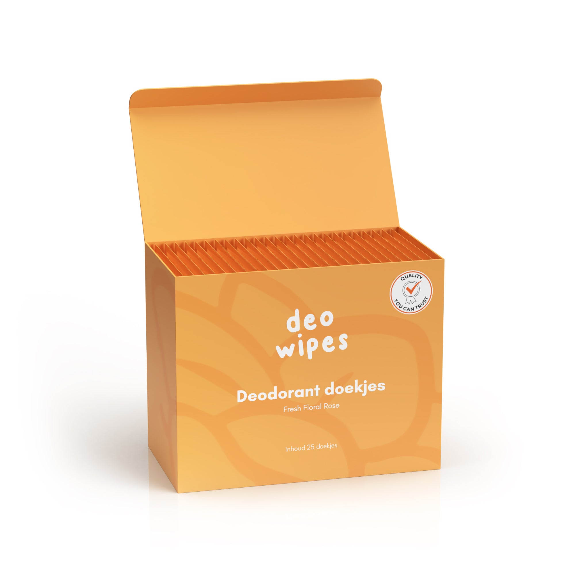 DeoWipes deodorant doekjes met rozengeur