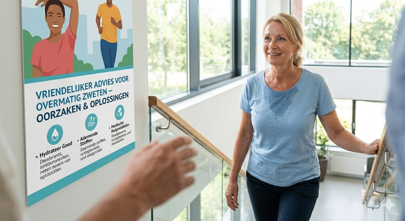 Wat te doen tegen overmatig zweten? Oorzaken en oplossingen per lichaamsdeel