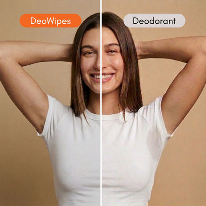 DeoWipes deodorant doekjes met rozengeur