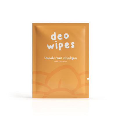 DeoWipes deodorant doekjes met rozengeur