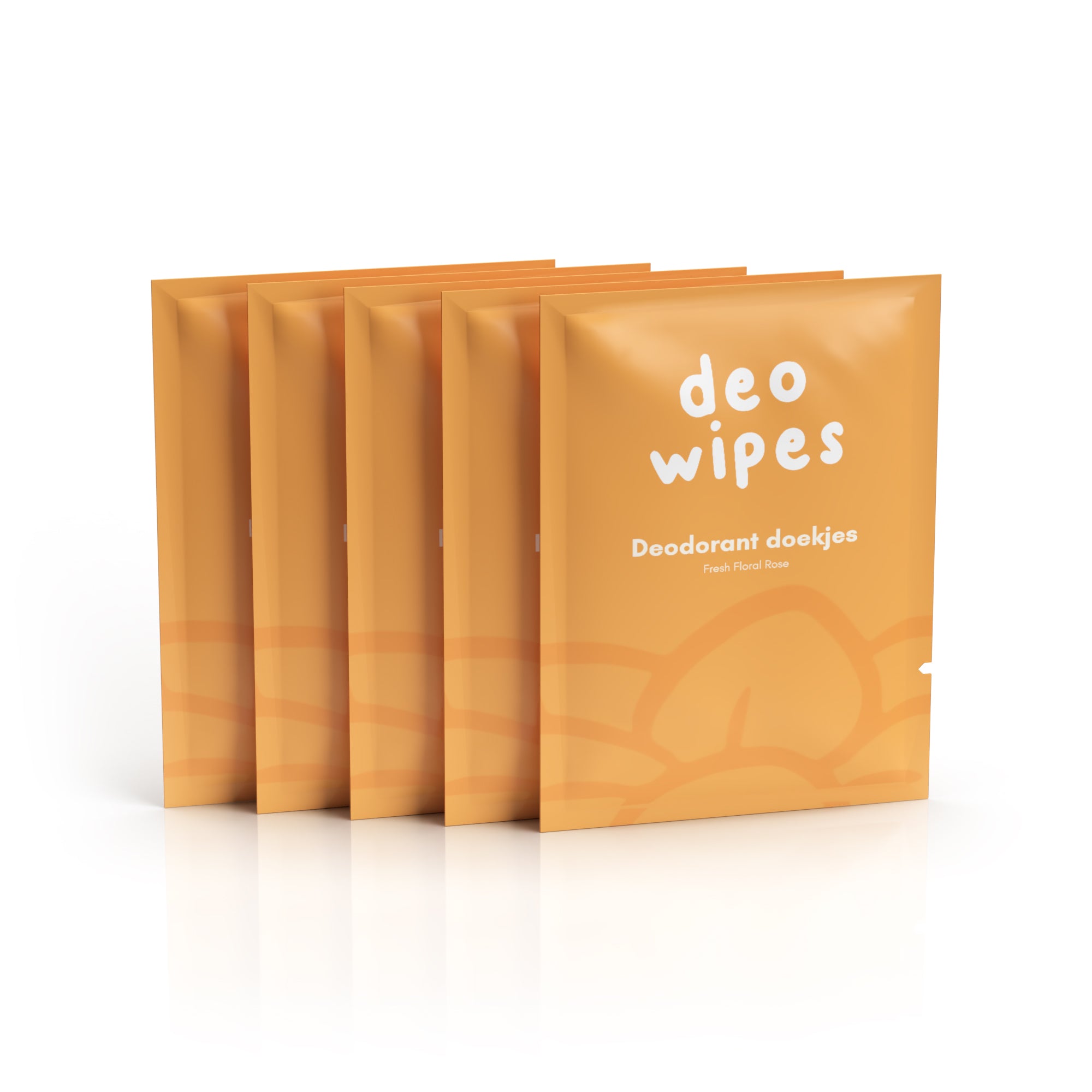 DeoWipes deodorant doekjes met rozengeur