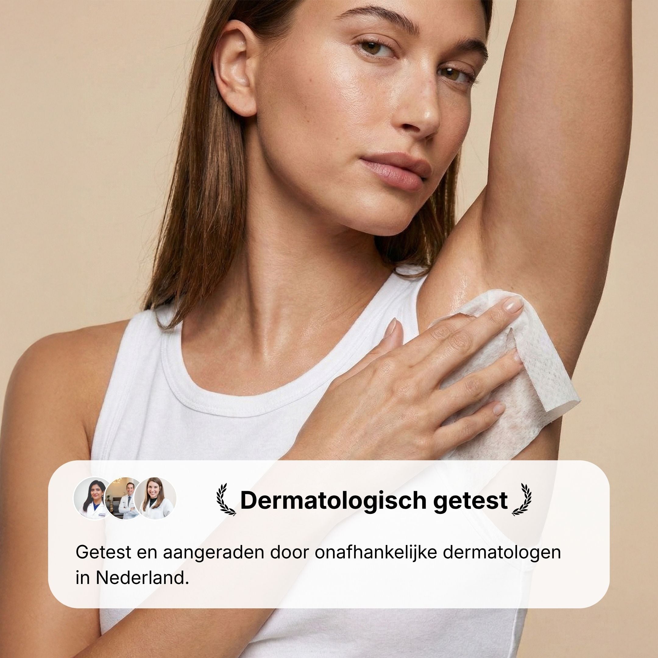 DeoWipes deodorant doekjes met rozengeur